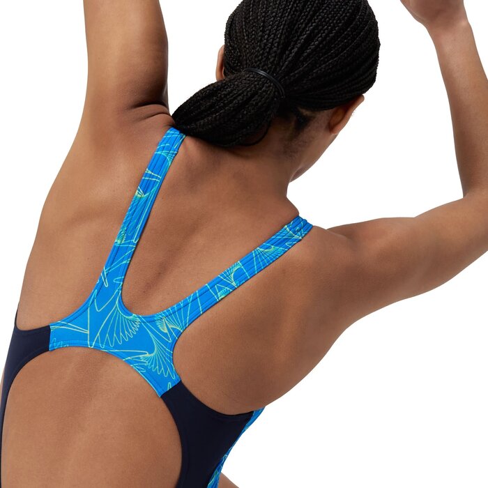 Speedo END+ HYPERBOOM SPLICE LEGSUIT NAV/BLU