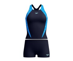 Speedo END+ HYPERBOOM TANKINI NAV/BLU