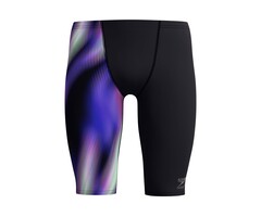 Speedo END+ ML ONE-LEG PRINT JAM BLA/PUR