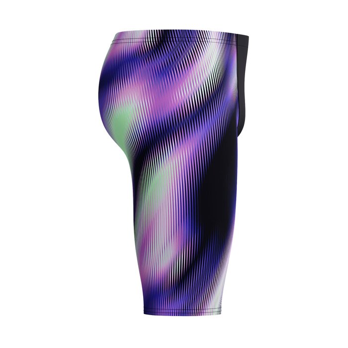 Speedo END+ ML ONE-LEG PRINT JAM BLA/PUR