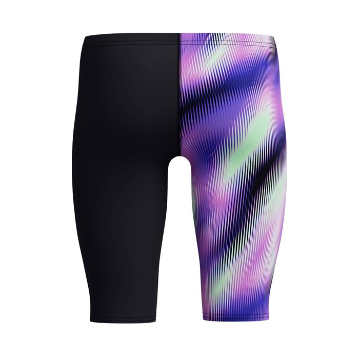 Speedo END+ ML ONE-LEG PRINT JAM BLA/PUR