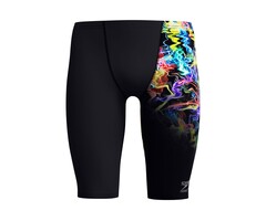 Speedo END+ ML PLACEM PRINT JAM BLA/YEL