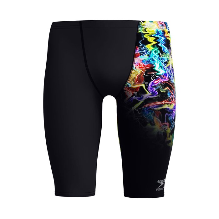 Speedo END+ ML PLACEM PRINT JAM BLA/YEL