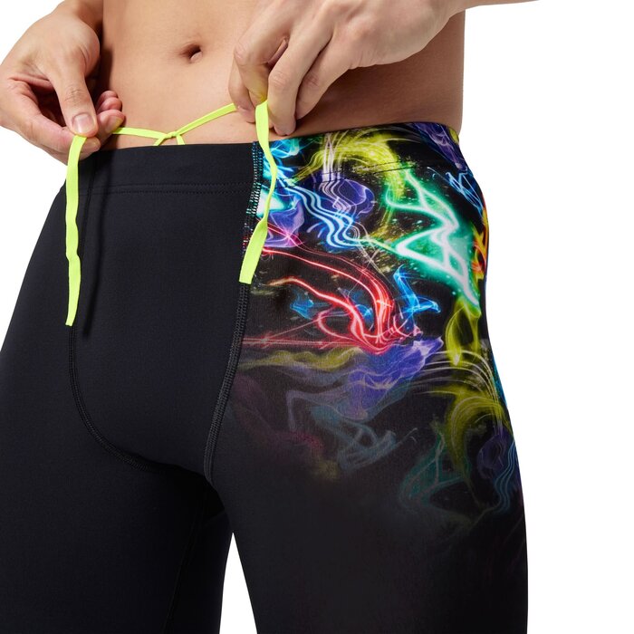 Speedo END+ ML PLACEM PRINT JAM BLA/YEL