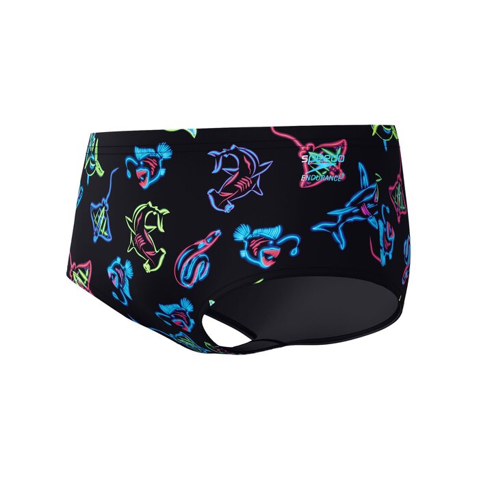 Speedo END+ ML PRINT 13.5CM BRIEF BLA/YEL