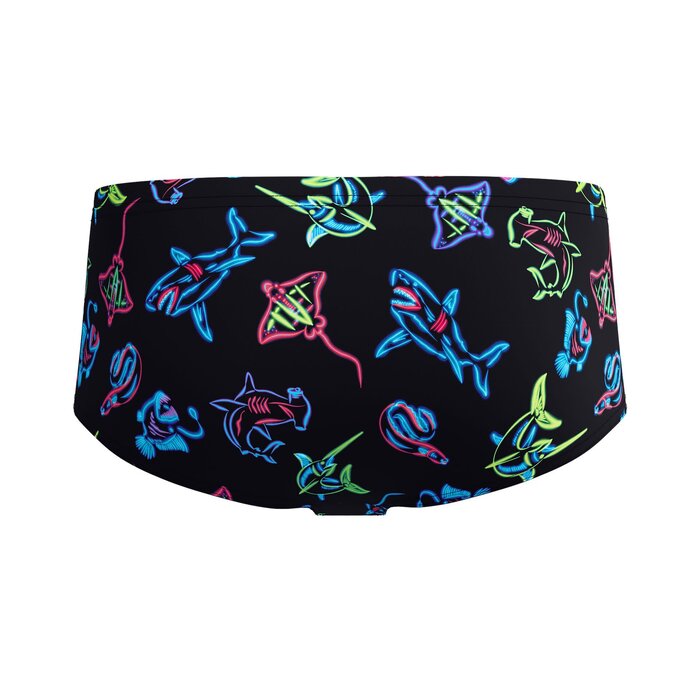 Speedo END+ ML PRINT 13.5CM BRIEF BLA/YEL