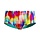 ECO+ ML PRINT 13.5CM BRIEF GRN/MUL