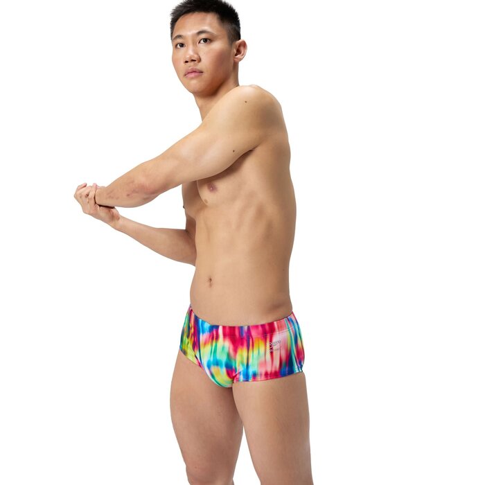 Speedo END+ ML PRINT 13.5CM BRIEF GRN/MUL