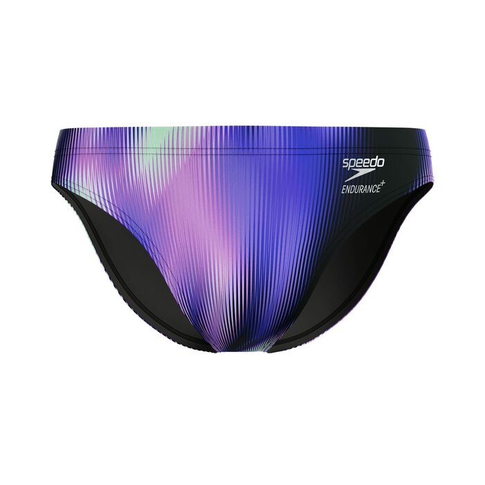 Speedo END+ ML PRINT BRIEF BLU/PUR