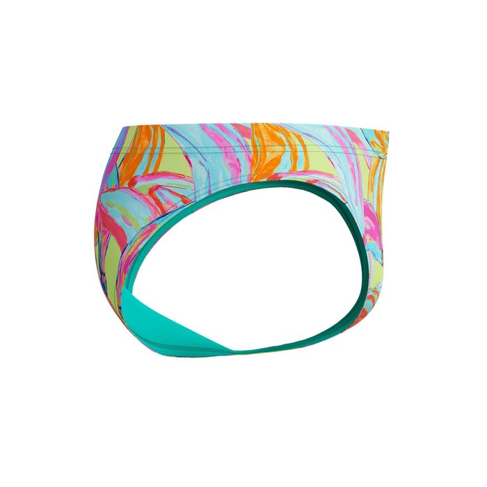 Speedo ECO+ ML PRINT BRIEF GRN/BLU