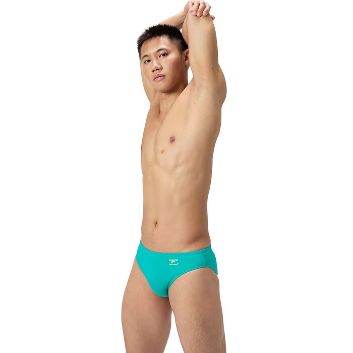 Speedo END+ ML SOLID BRIEF GRN