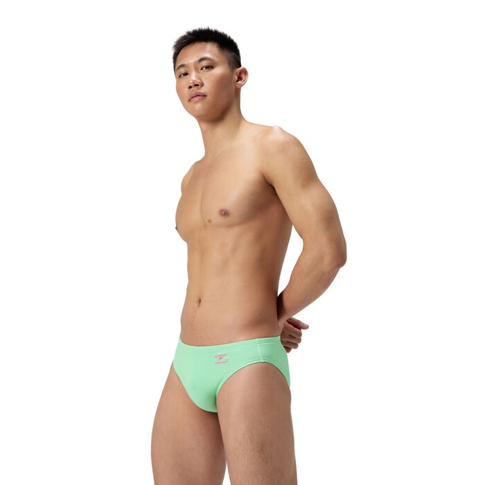 Speedo END+ ML SOLID BRIEF GRN