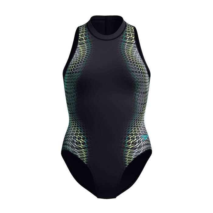 Speedo END+ PLACEM HYDRASUIT BLA/GRN