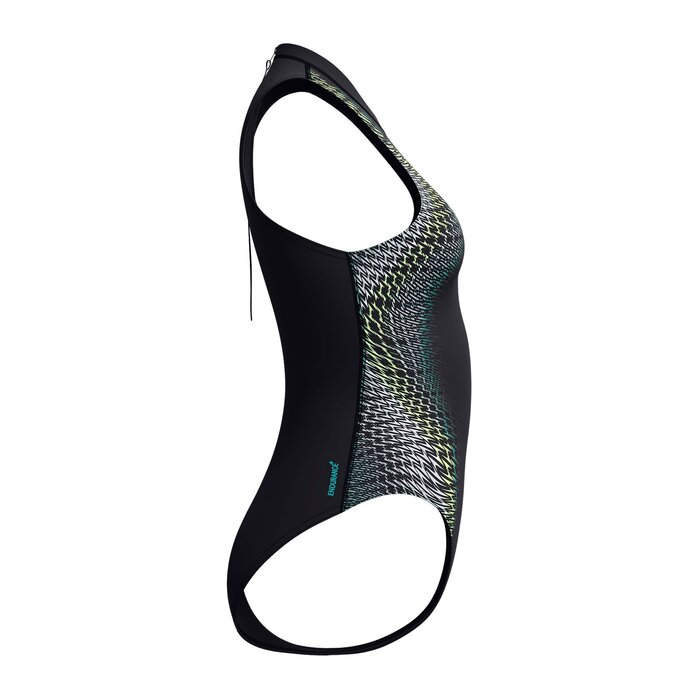 Speedo END+ PLACEM HYDRASUIT BLA/GRN