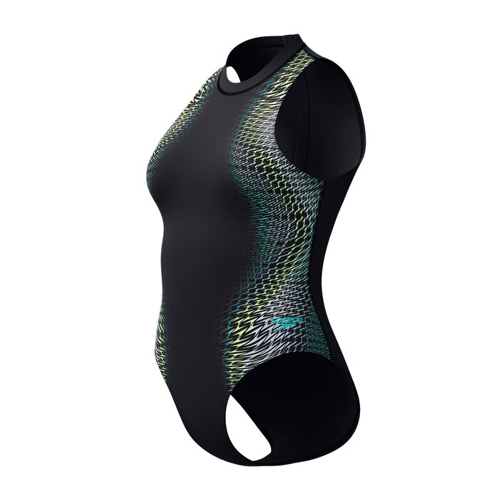 Speedo END+ PLACEM HYDRASUIT BLA/GRN