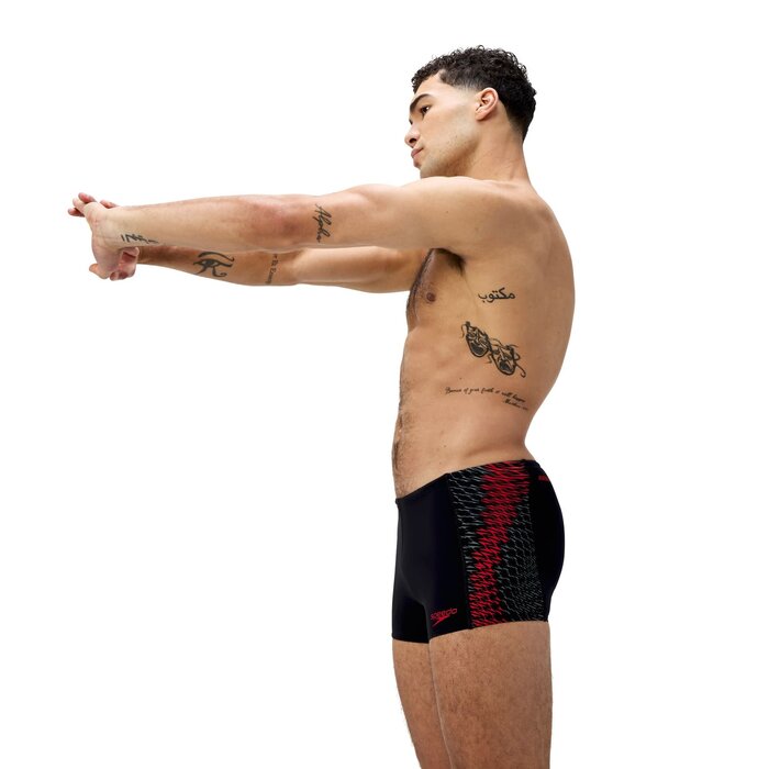 Speedo END+ TECH PANEL AQSH BLA/RED
