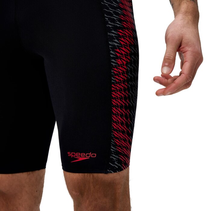 Speedo END+ TECH PANEL JAM BLA/RED