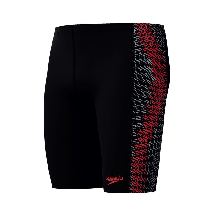 Speedo END+ TECH PANEL JAM BLA/RED