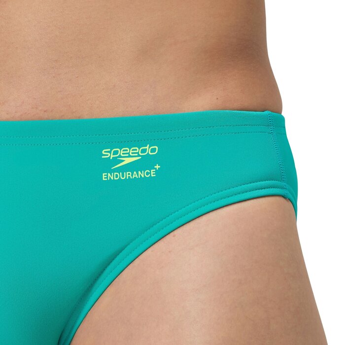 Speedo END+ ML SOLID BRIEF GRN