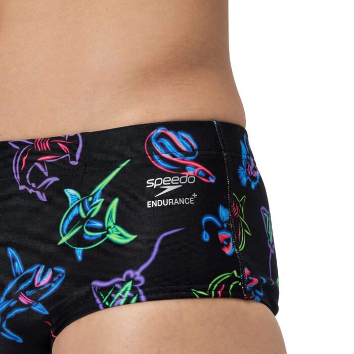 Speedo END+ ML PRINT 13.5CM BRIEF BLA/YEL