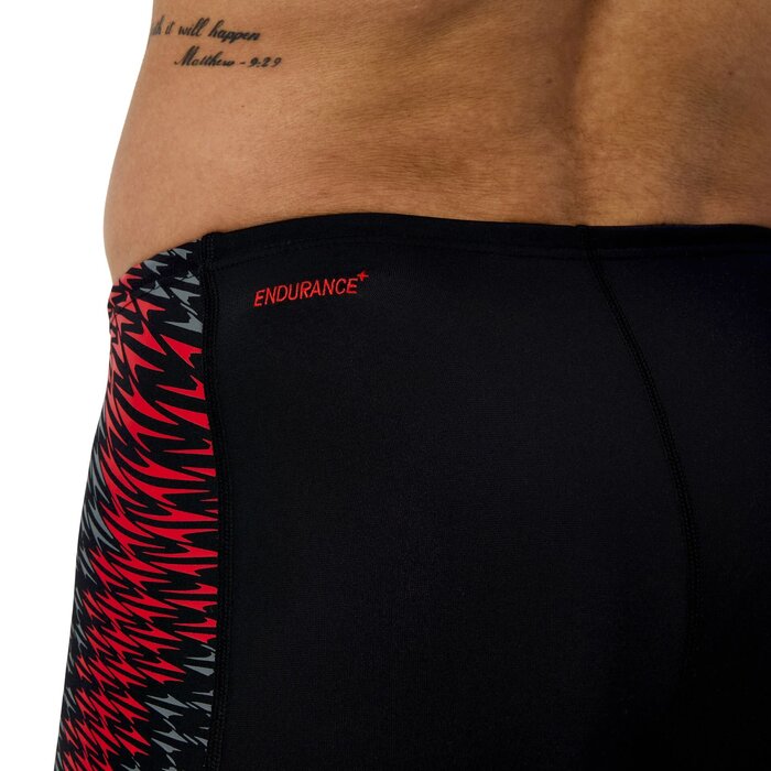 Speedo END+ TECH PANEL JAM BLA/RED