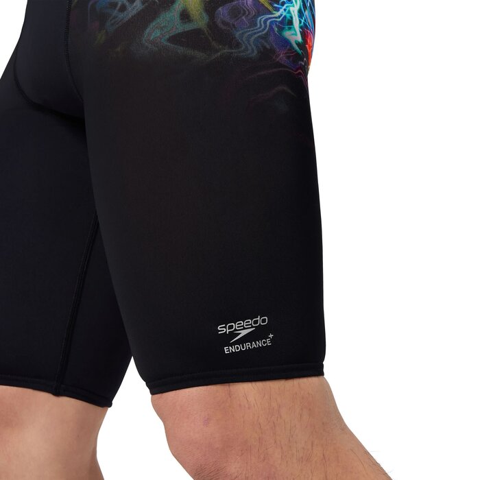 Speedo END+ ML PLACEM PRINT JAM BLA/YEL