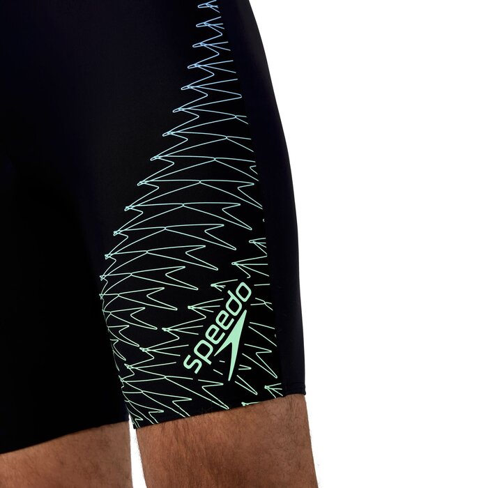 Speedo MEDLEY LOGO JAM BLA/GRN