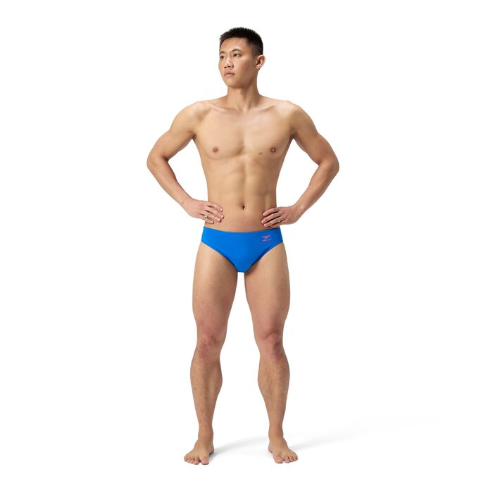 Speedo END+ ML SOLID BRIEF BLU