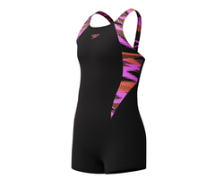 Speedo ECO H-BOOM SPLICE LEGSUIT BLA/ORA