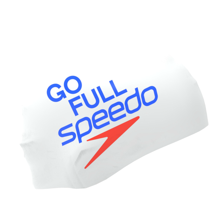 Speedo SLOGAN PRINT CAP GFS WHI