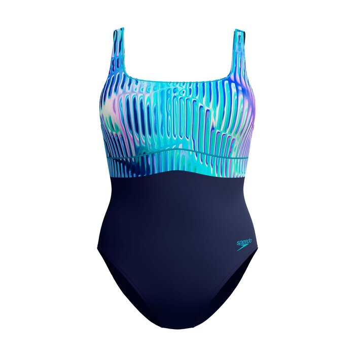 Speedo NEW CONTOUR ECLIPSE PR 1P NAV/GRN