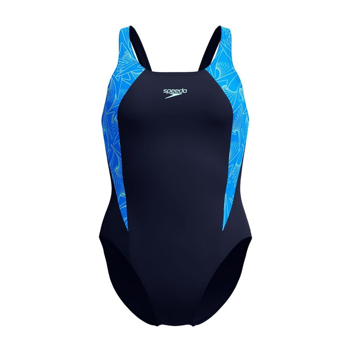 Speedo END+ H-BOOM SPLICE MUSCLEB NAV/BLU