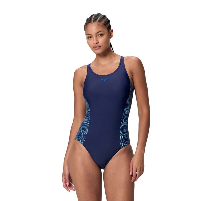 Speedo PLACEM MEDALIST 1P NAV/BLU