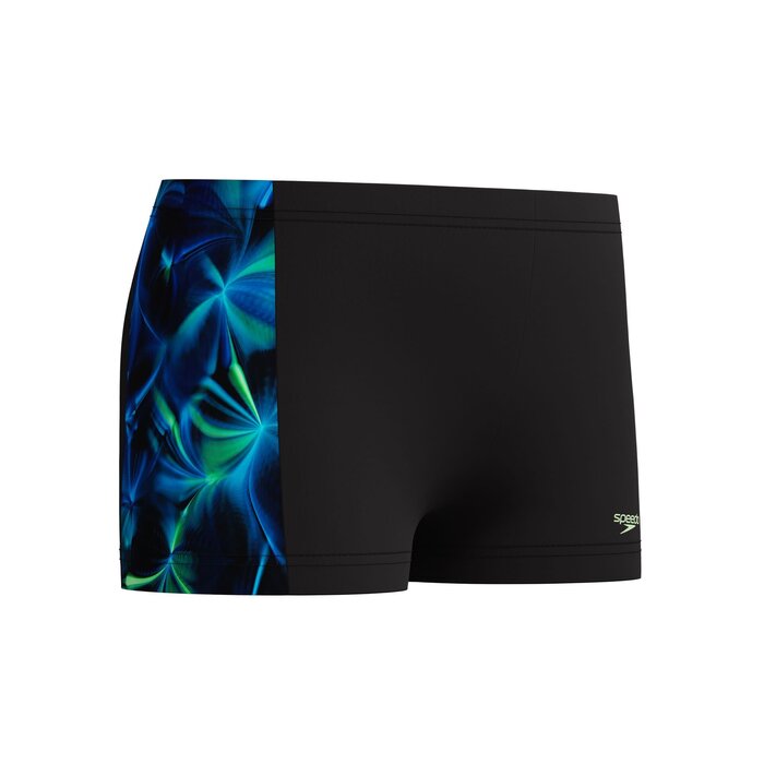Speedo PRINT PANEL AQSH BLA/GRN