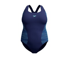 Speedo PLUS SIZE PLACEM MEDALIST 1P NAV/BLU