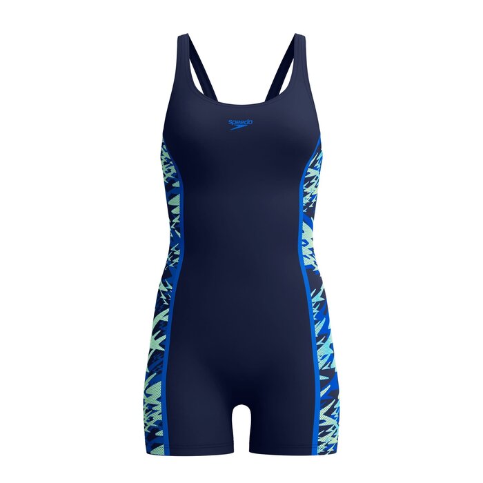 Speedo HYPERBOOM SPLICE MUSCLEB LEGSUIT NAV/BLU