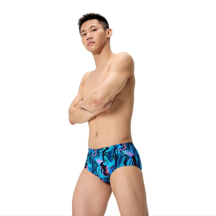Speedo PRINTED 13.5CM BRIEF BLA/BLU