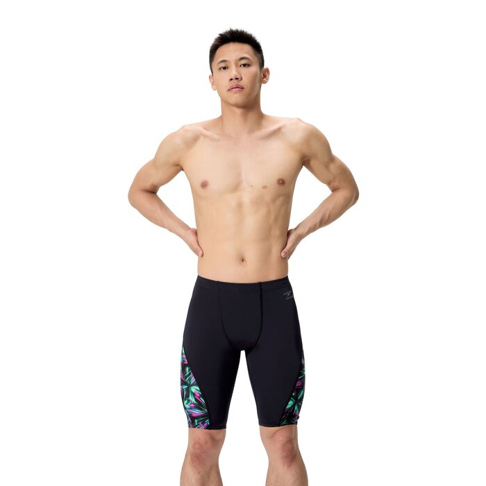 Speedo SPLICED PRINTED JAM BLA/GRN.