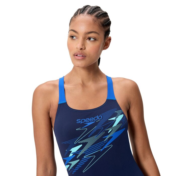 Speedo MEDLEY LOGO MEDALIST 1P NAV/BLU
