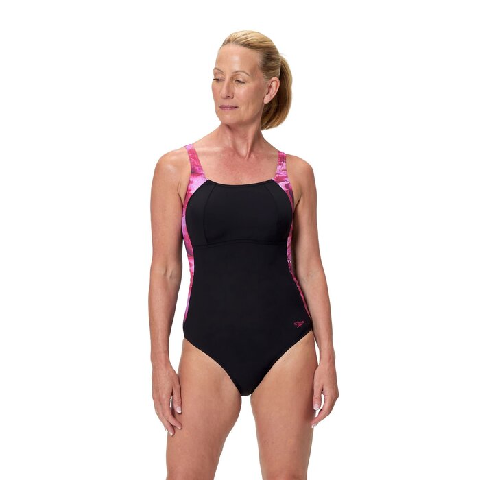 Speedo PRINT LUNA LUSTRE 1P BLA/PIN