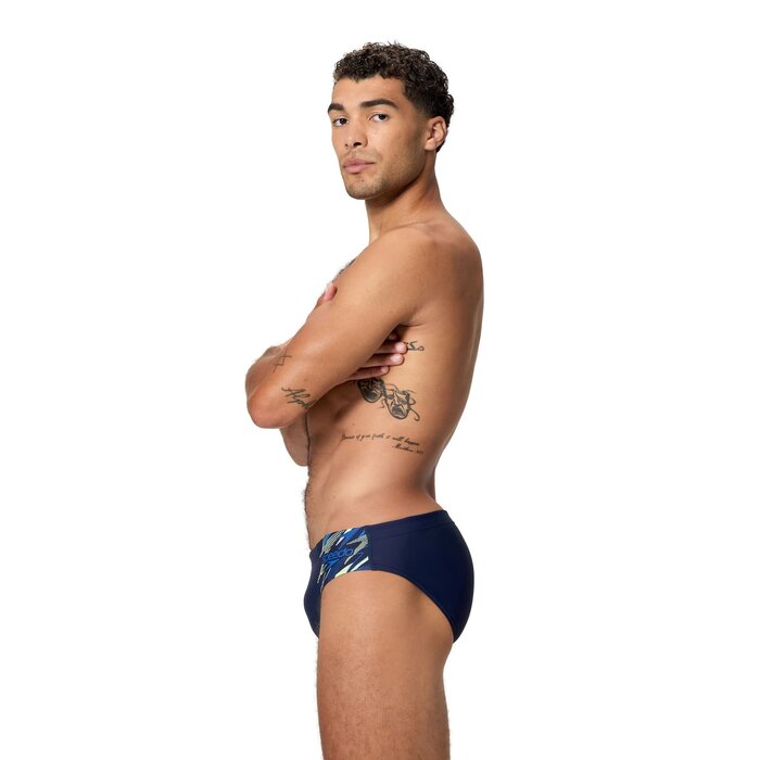 Speedo MEDLEY LOGO BRIEF 7CM NAV/BLU