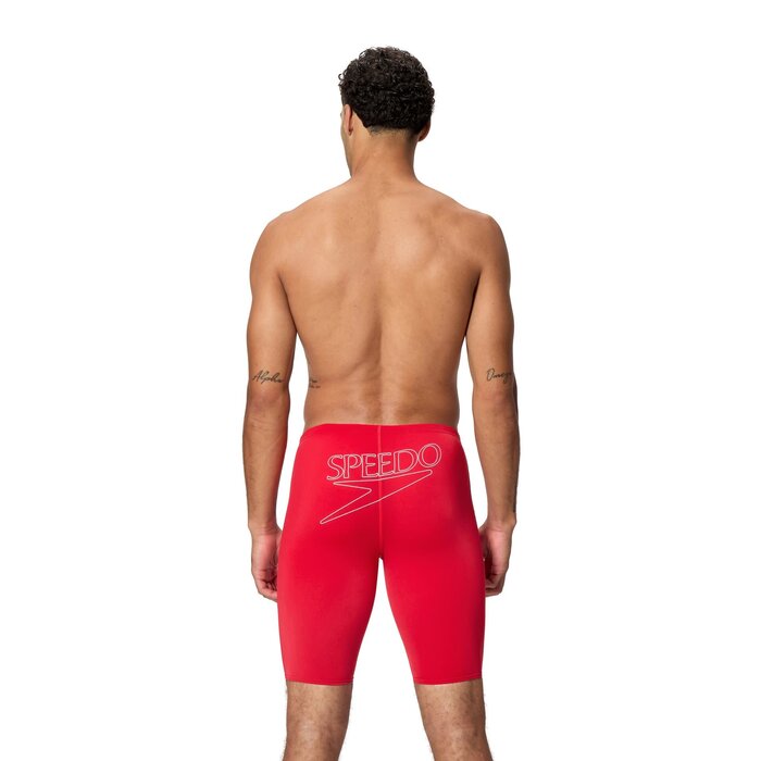 Speedo END+ LOGO JAM RED/WHI