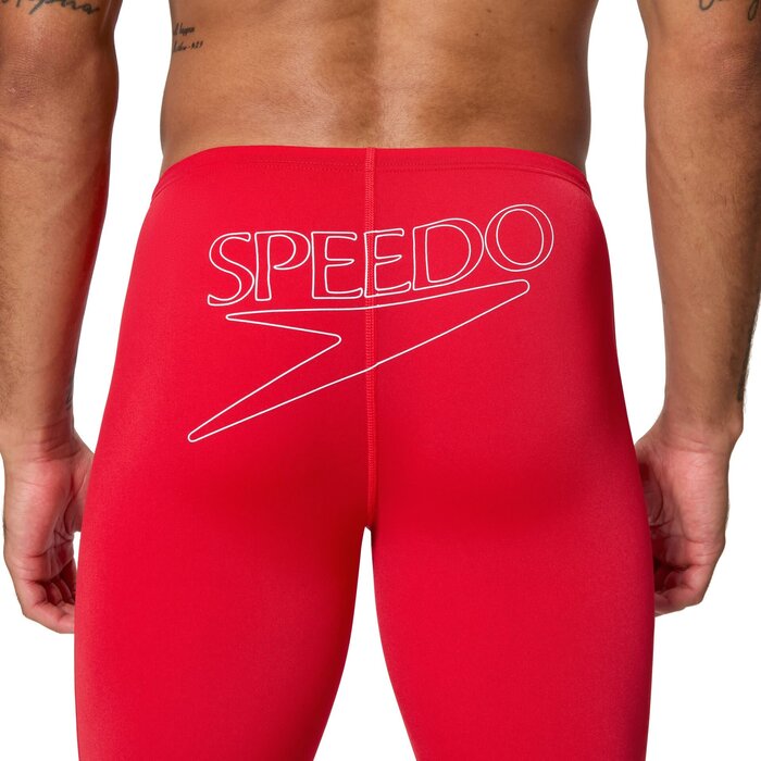 Speedo END+ LOGO JAM RED/WHI