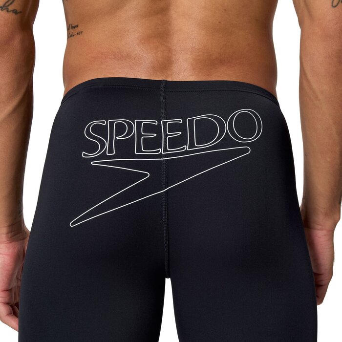 Speedo END+ LOGO JAM BLA/WHI