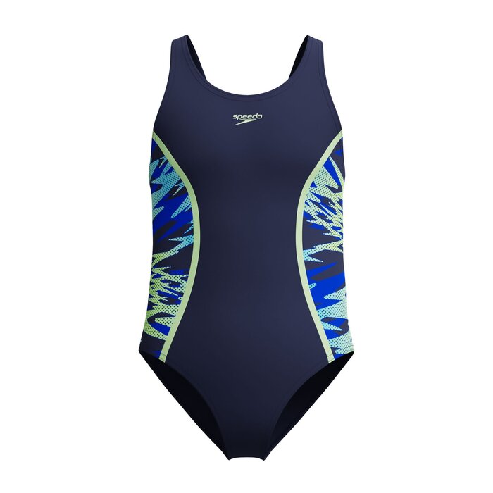 Speedo H-BOOM SPLICE MUSCLEB 1P NAV/GRN