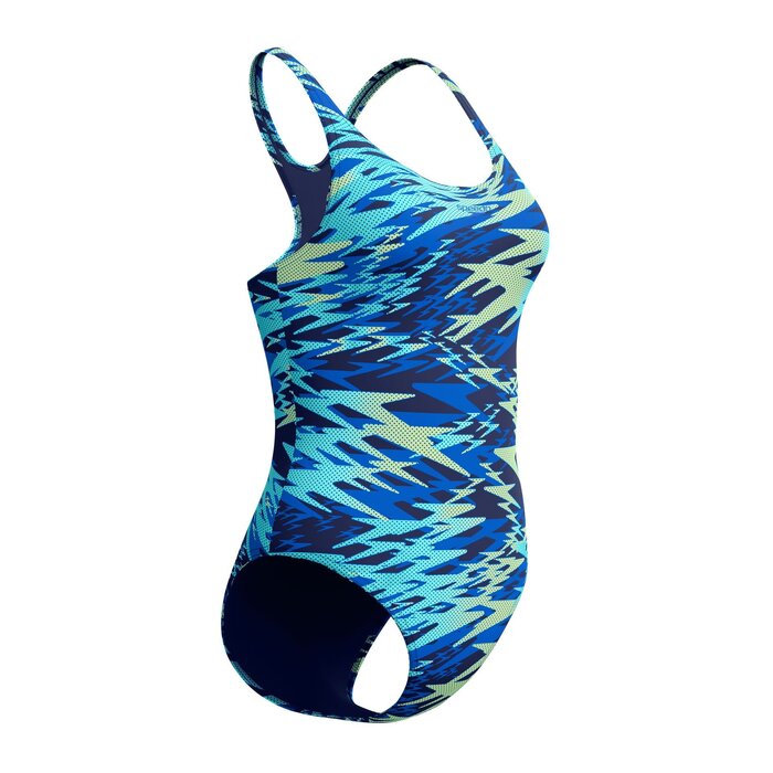 Speedo HYPERBOOM PRINT MEDALIST 1P NAV/BLU