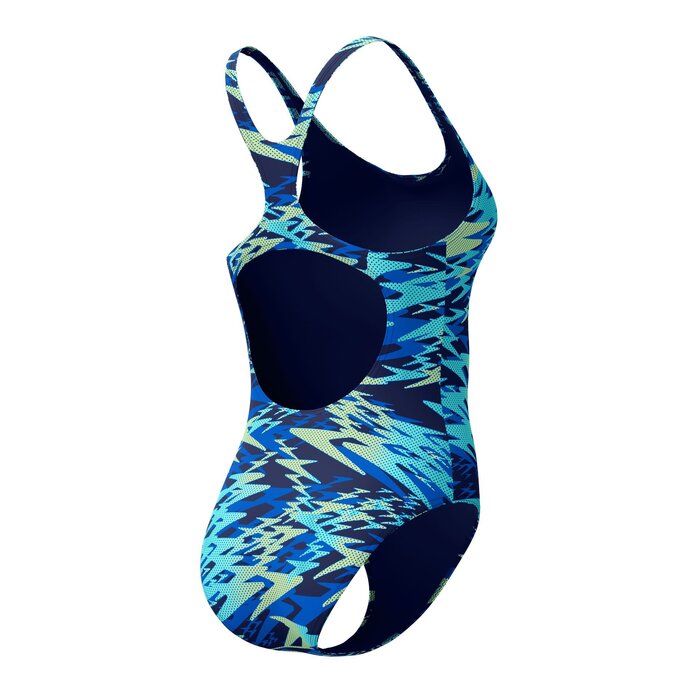 Speedo HYPERBOOM PRINT MEDALIST 1P NAV/BLU