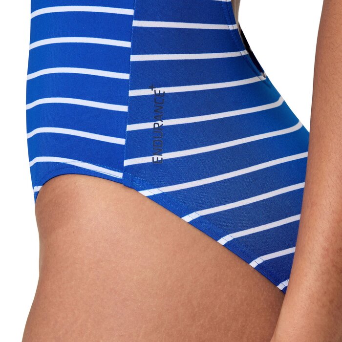 Speedo END+ PRINT MEDALIST 1P BLU/WHI