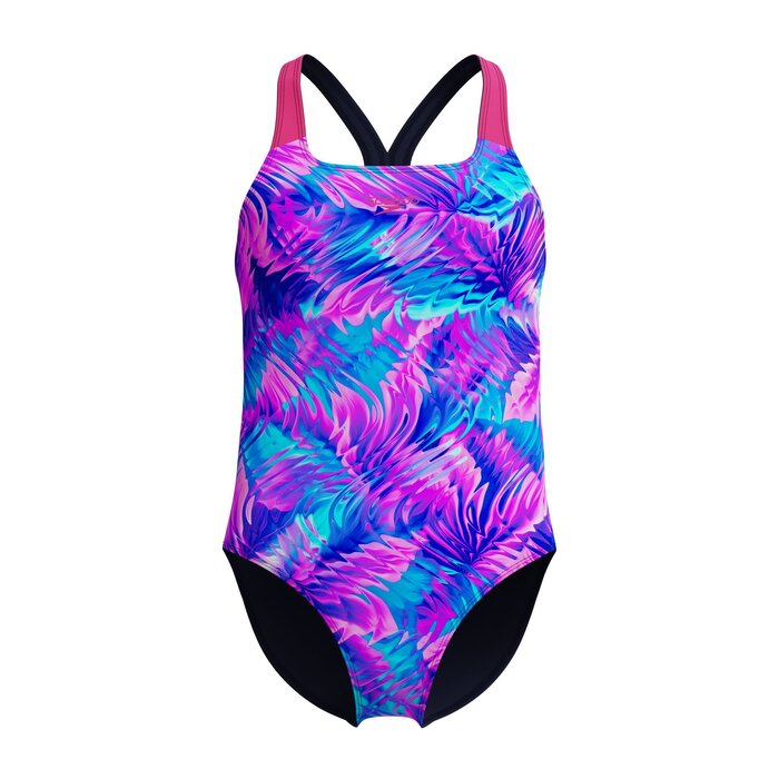 Speedo PRINT POWERB 1P BLA/PIN