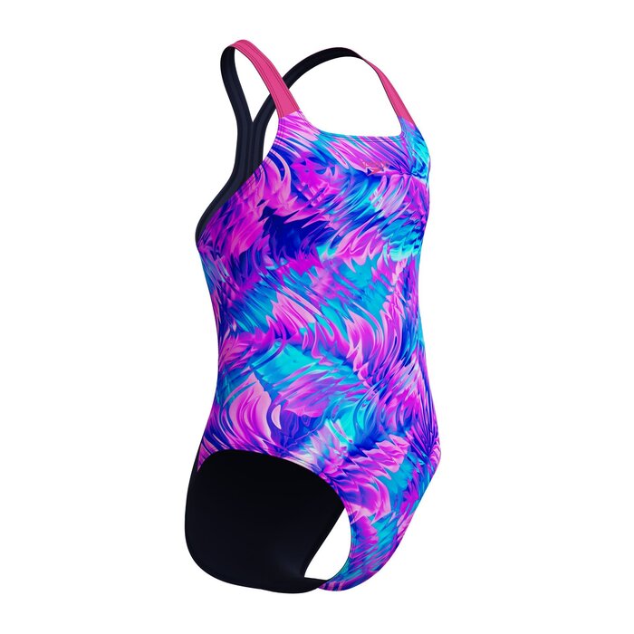Speedo PRINT POWERB 1P BLA/PIN